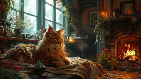 1 Hour of Relaxation Stress Relief & Healing Music Cozy Lofi Beat