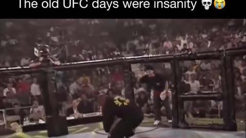 The old UFC days were insanity!