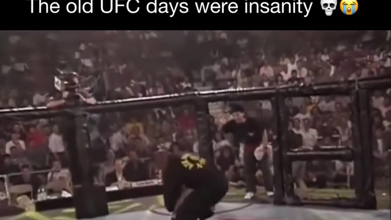 The old UFC days were insanity!