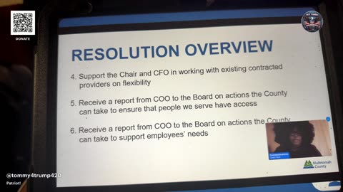 Virtual city council multnomah county!