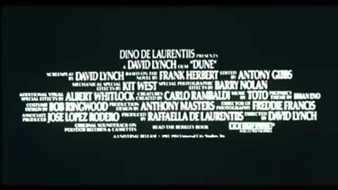 Dune Trailer (1984)