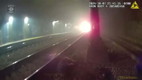 SPD Officer Awarded Carnegie Medal for Heroism for Rescuing Man From Oncoming Train
