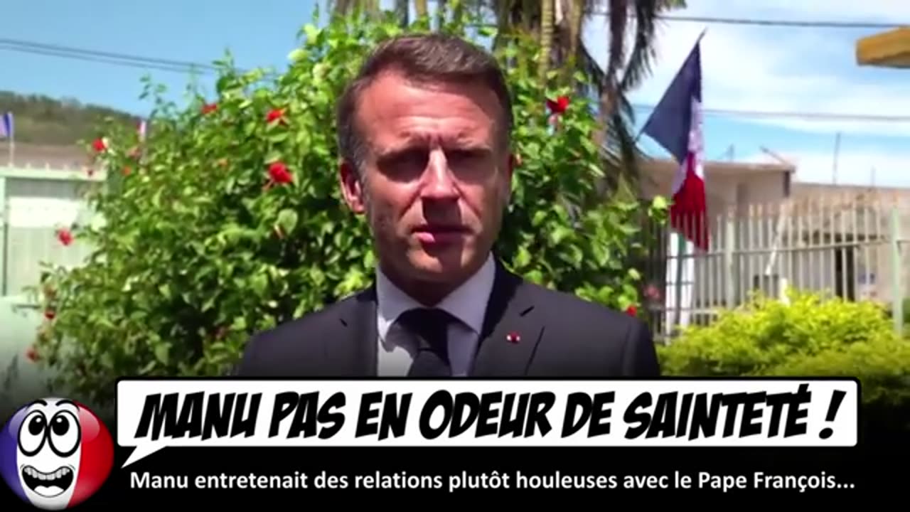 Le Pape François N'AIMAIT PAS Emmanuel Macron...
