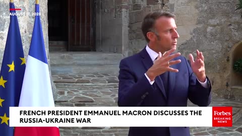 Macron Gives Blunt Takes On Trump And Putin Before Zelenskyy, EU Leaders Visit White House