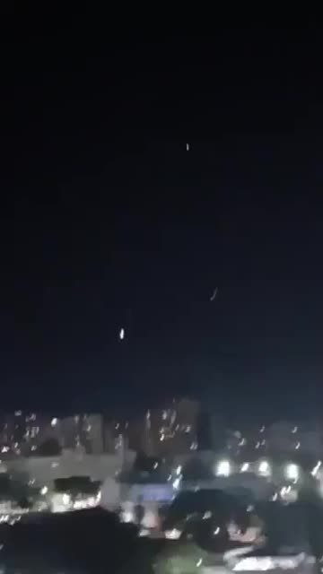 Heavy gun fire in the skies above presidential palace in Venezuela