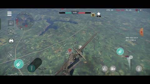 War Thunder planes gameplay