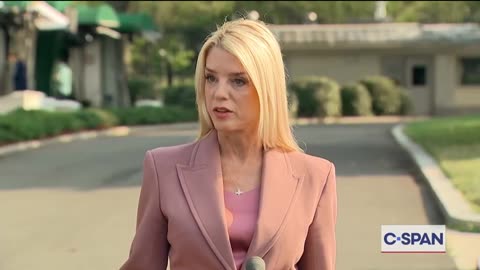 Attorney General Bondi Speaks to Reporters About Los Angeles Protests