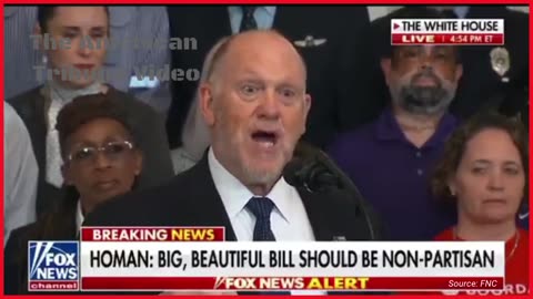 Tom Homan Goes Nuclear Attacking RINOs, Democrats for Not Passing Border Security Bill