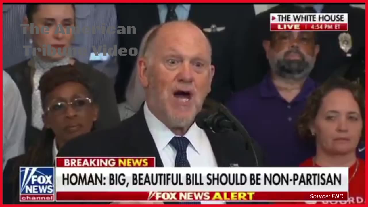 Tom Homan Goes Nuclear Attacking RINOs, Democrats for Not Passing Border Security Bill