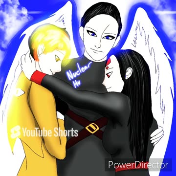 Oc speedpaint nuclear,gabriel and bill