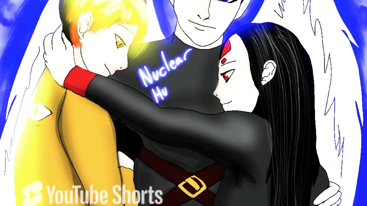 Oc speedpaint nuclear,gabriel and bill