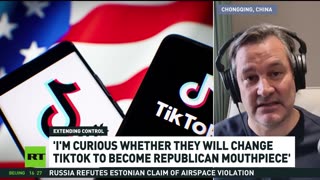 I'm curious whether they will change TikTok to become Republican mouthpiece — Alex Reporterfy