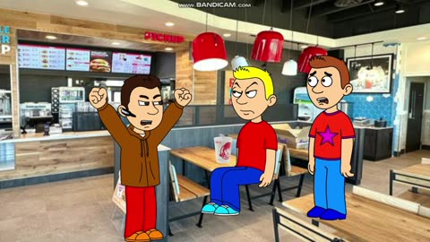 Jake Fails To Steal Harold's Frosty At Wendy's/Grounded