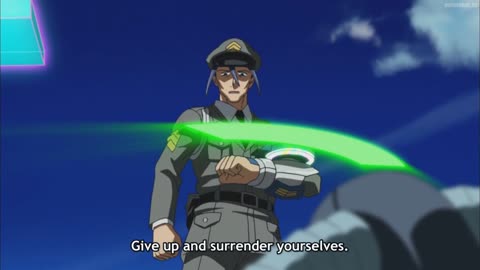 Yuya, Celina, and Sylvio vs Sector Security Officers: A Yu-Gi-OH Action Duel (Sub)