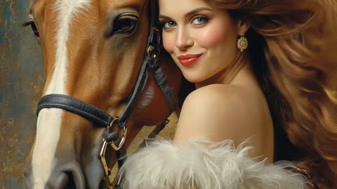 Horse and Beauty