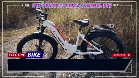 Shengmilo MX06 Electric Bike 1000W Motor 48V 17.5AH Battery Fat Tire City Electric Bike