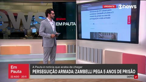 STF condena a deputada Carla Zambelli a 5 anos e 3 meses de prisão...