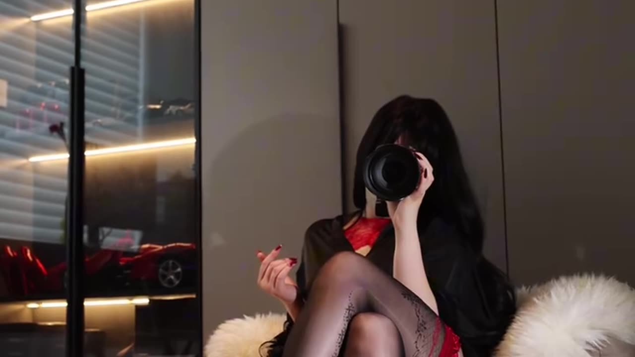 Your Private Sexy Secretary’s Lazy Weekend in Black Stockings