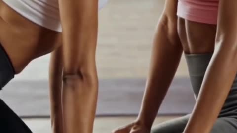 Yoga Session Turns Romantic