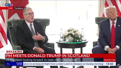 Reporter Asks Starmer If He's 'Envious' Because Trump Makes Dealing With Illegals Look Easy