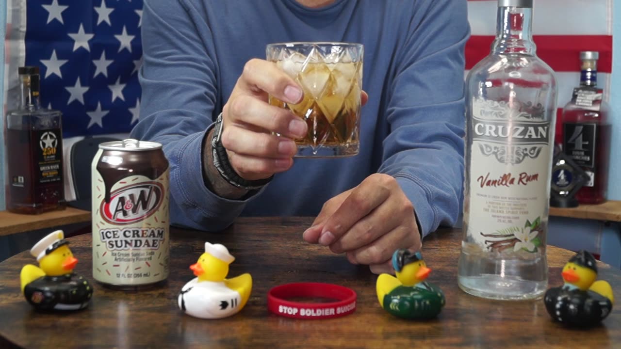 Tommy Powell - Cruzan Vanilla Rum & A&W Ice Cream Sundae Soda