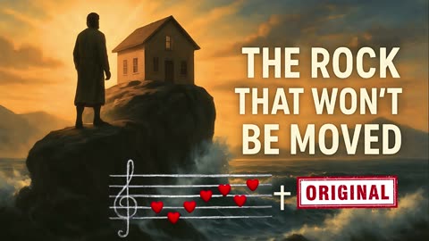 🎵 The Rock That Won’t Be Moved | Powerful Worship Song Inspired by Matthew 7:24 🙏✨