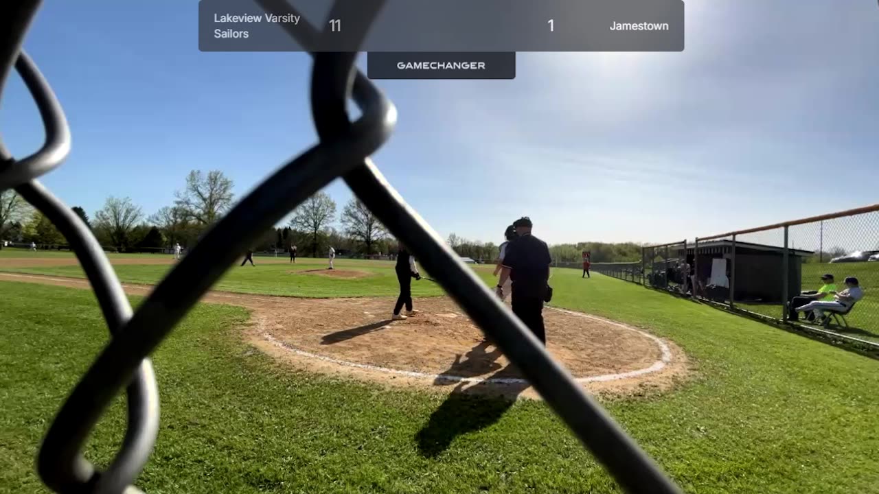 APRIL 28 2025 HIGH SCHOOL BASEBALL: LAKEVIEW SAILORS VS JAMESTOWN PART 2