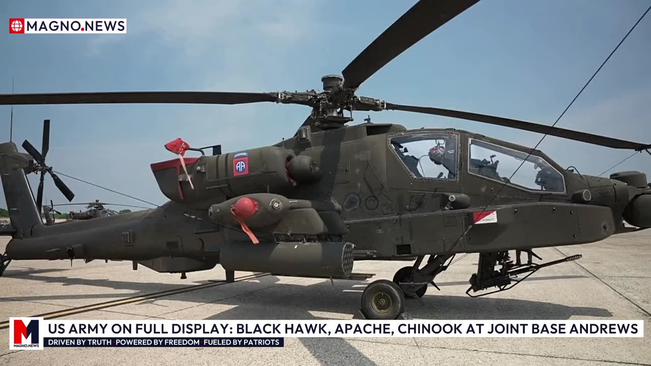 🇺🇸 Army Turns 250 | Black Hawk, Apache, Chinook at Joint Base Andrews for Military Parade [LIVE]