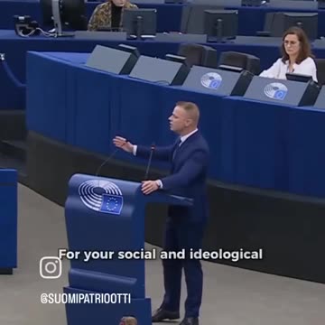 “世界揭露32環保騙局03”受夠了這種虛偽！整個綠色協議，就是一場為了權力和利潤的巨大騙局！斯洛伐克籍歐洲議會議員在歐盟議會火力全開，高聲呼喊“停止綠色環保騙局”～