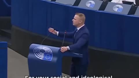 “世界揭露32環保騙局03”受夠了這種虛偽！整個綠色協議，就是一場為了權力和利潤的巨大騙局！斯洛伐克籍歐洲議會議員在歐盟議會火力全開，高聲呼喊“停止綠色環保騙局”～