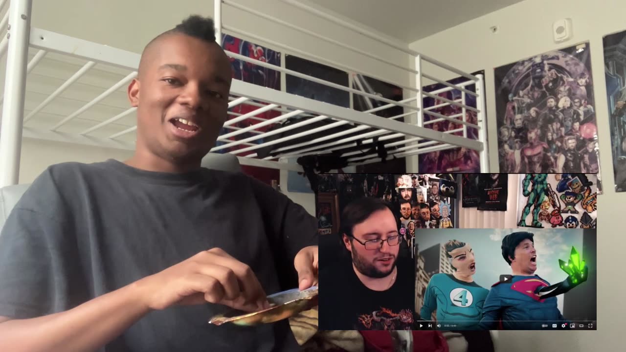 DH Reaction to Gor’s Reaction to Foontastic Four vs Superman by Laugh Over Life