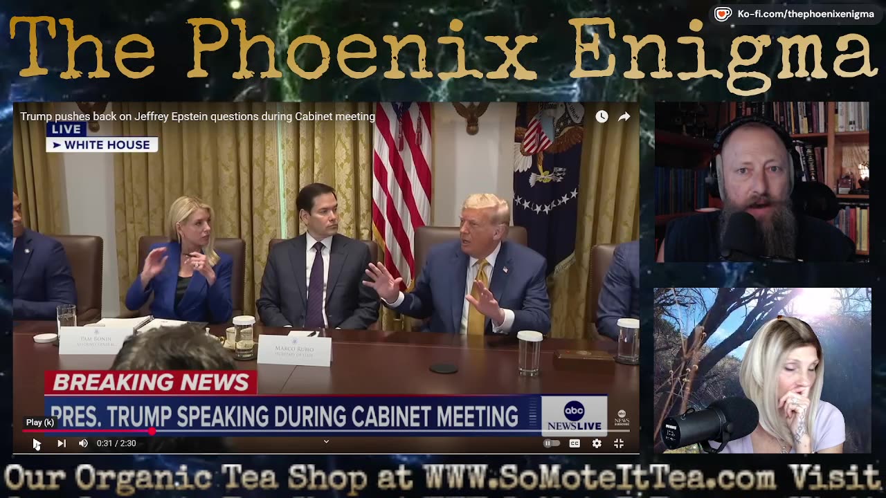 TPE Live - 7-8-25 - Trump the LYING, ISRLALIE OWNED PUPPET