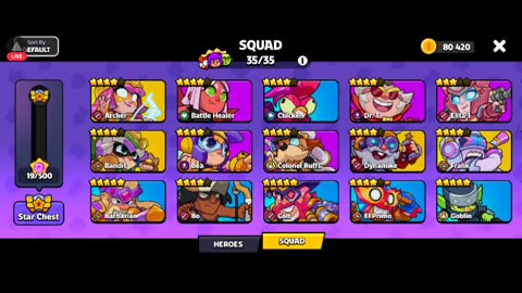 ⚫LIVE-CALUBOS-SQUAD BUSTERS-GEM PUSH