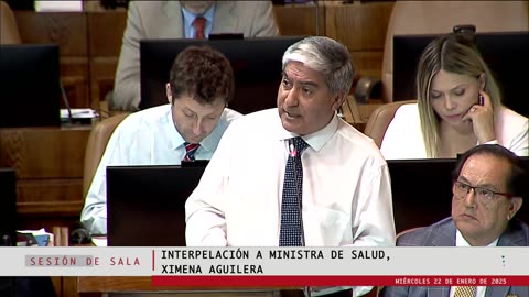 Interpelación a Ministra Salud Ximena Aguilera