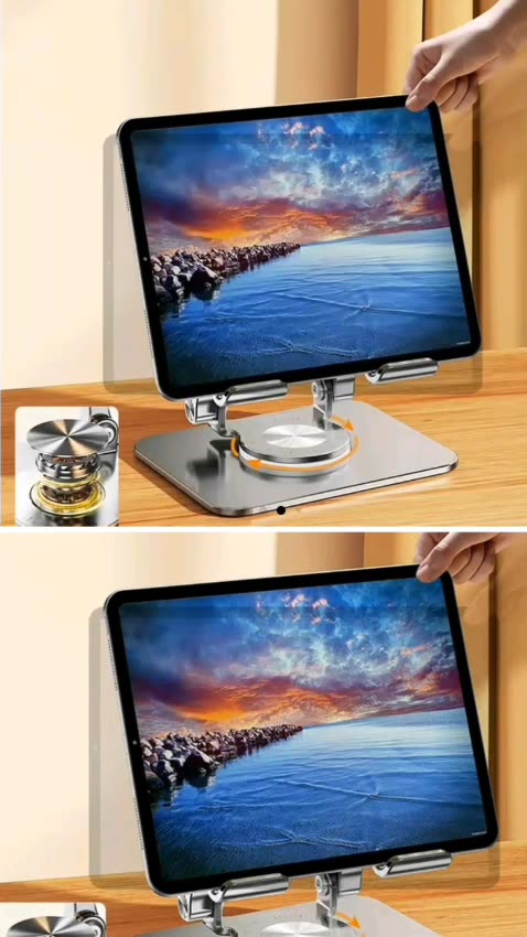 Desktop Tablet & Laptop Stand—The Ultimate Home Office Game Changer for Ergonomic & Seamless