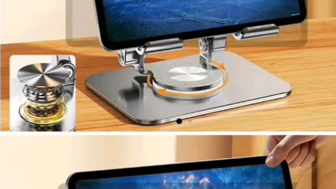 Desktop Tablet & Laptop Stand—The Ultimate Home Office Game Changer for Ergonomic & Seamless
