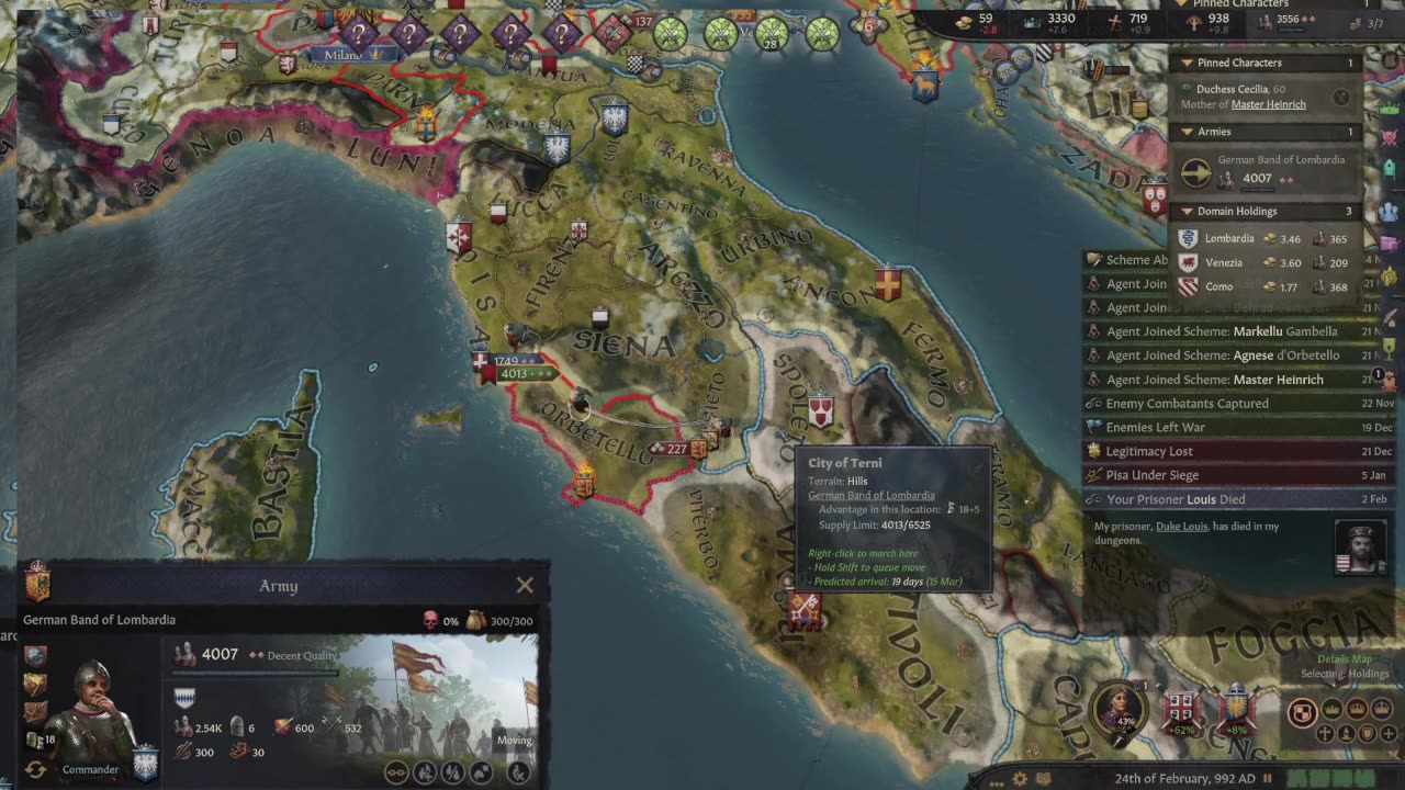 The Humble Beginnings of TRUMP EP 49 Crusader Kings III (Adventure Playthrough)