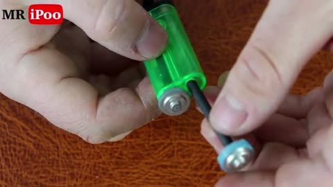 How To: Make a Lighter that Uses Water as Fuel [Hydrogen]