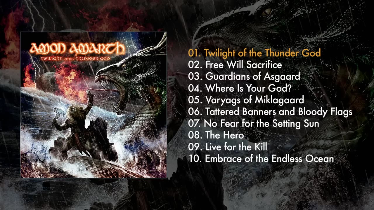 Amon Amarth - Twilight Of The Thunder God