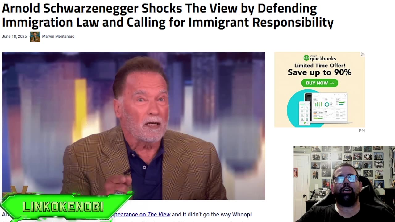 Arnold Doesn't Bend The Knee To The View