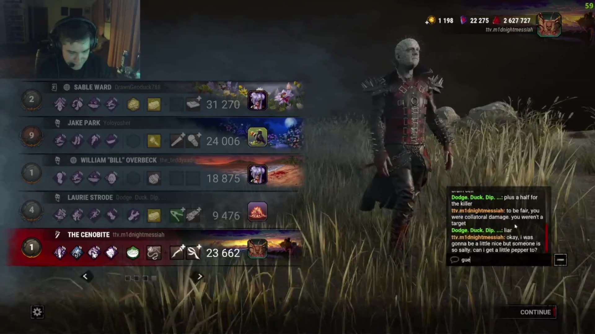 Salty Loser: Dodge. Duck. Dip.