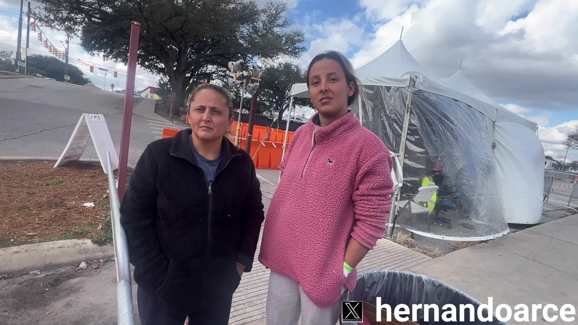 Two illegal woman are interviewed by Mark a patriot.