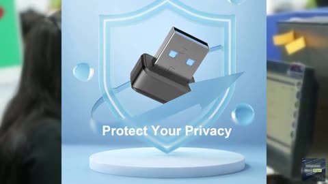 YOGOTEU Fingerprint Reader,USB Fingerprint Key Reader Advanced Security Access W