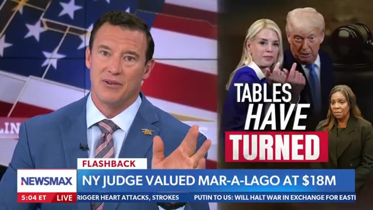 Newsmax - Carl Higbie Wreaks Havoc On Letitia James