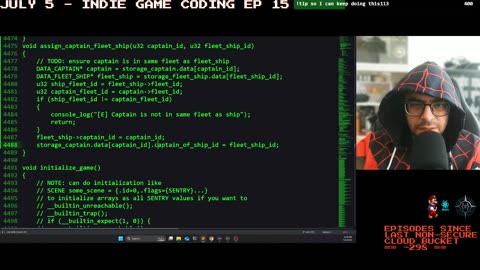 Indie Game Coding (call-ins if wanted) EP 15 - UI hell