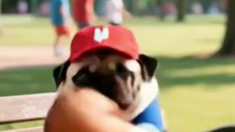 baseball dog