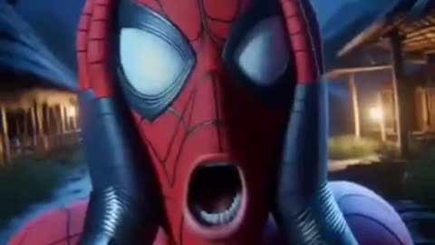 Spiderman vs Headless Ghost 😱 | Funny Village Horror Short | Deadpool Twist 😂