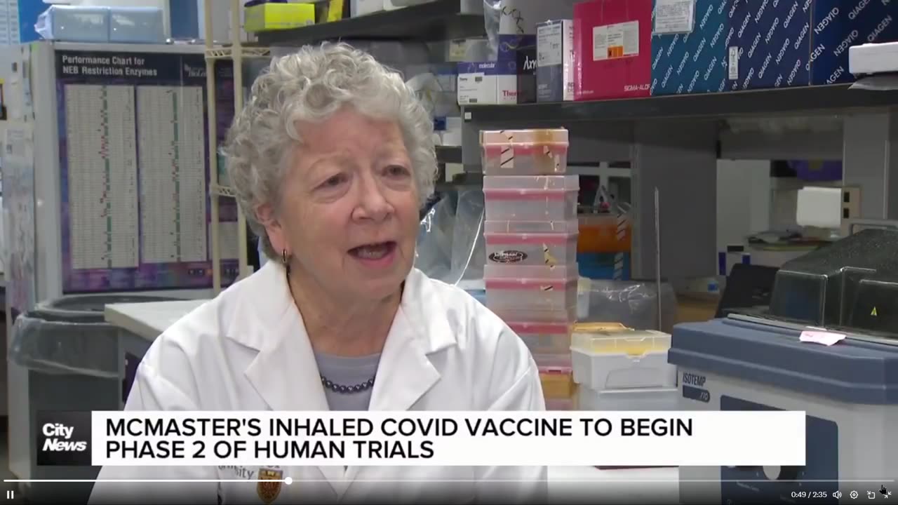 Enemy Within: McMaster's inhaled COVID vaccine begins phase-2 human trials