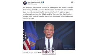 RFK JR. ON HHS CANCELING mRNA VACCINE CONTRACTS