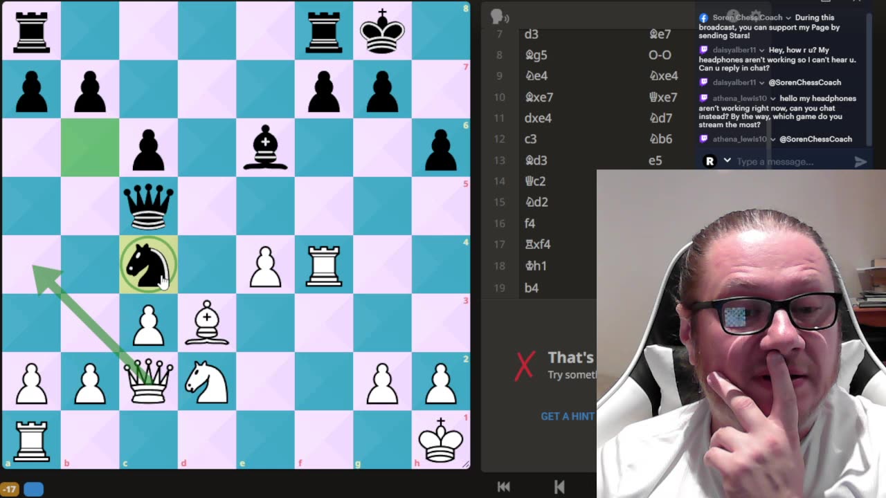 LIVE Chess with Soren